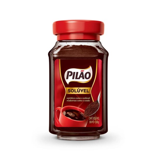Cafe Soluvel Pilao 100g Vidro