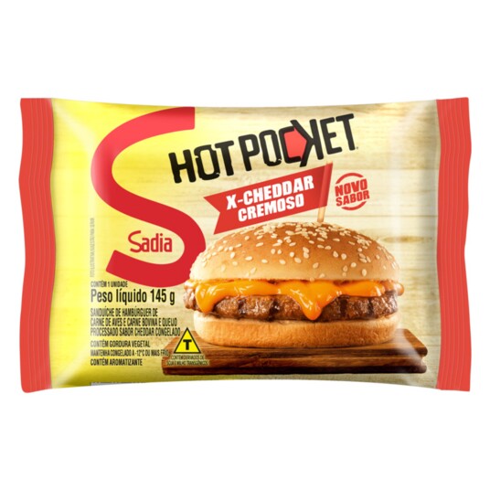 Hot Pocket Sadia 145g Cheddar