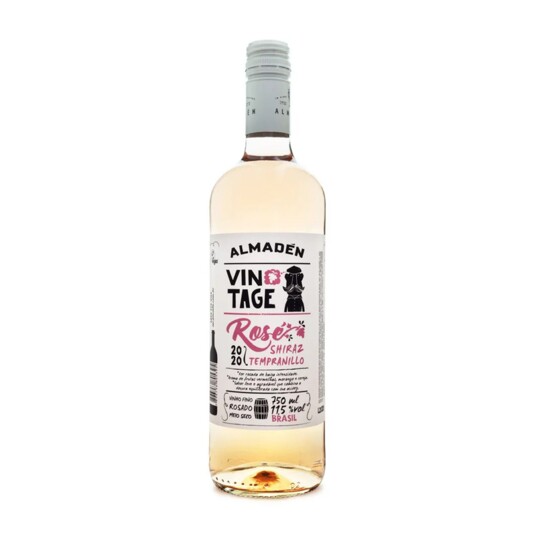 Vinho Bra Vintage Almaden 750ml M.s.rose