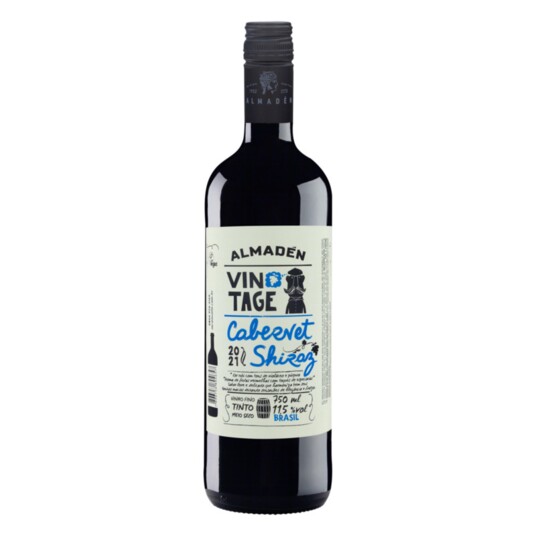 Vinho Bra Vintage Almaden 750ml M.s.cab.shiraz