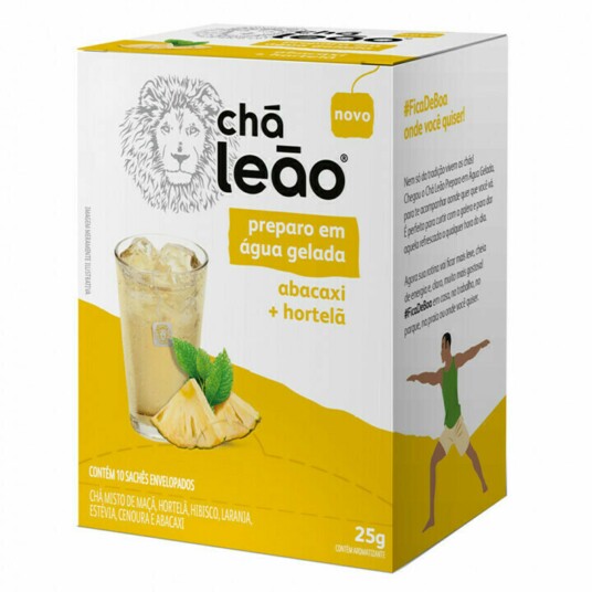 Cha Gelado Leao 25g Abacaxi/hortela