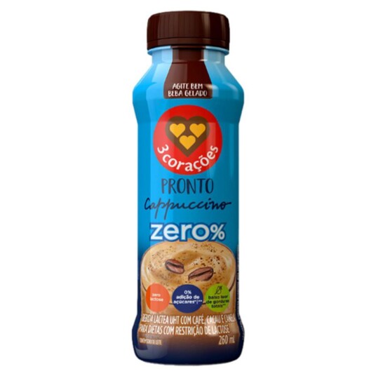 Cappuccino 3 Coracoes 260ml Balance Uht