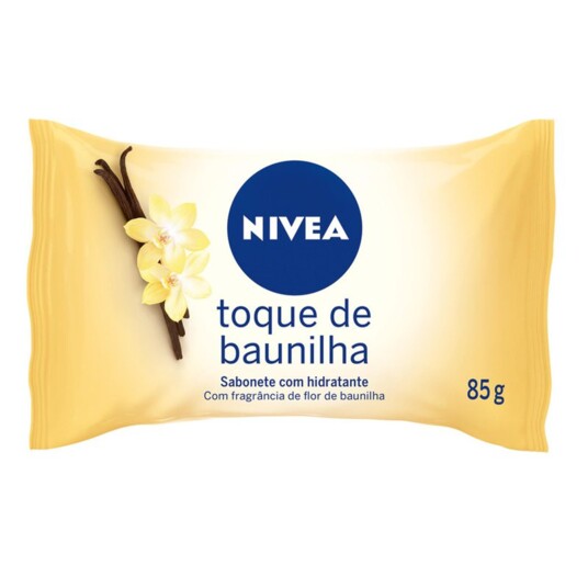Sabonete Barra Nivea 85g Hidr.baunilha