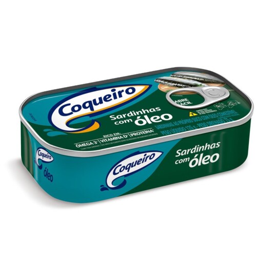 Sardinha Coqueiro 125g Oleo