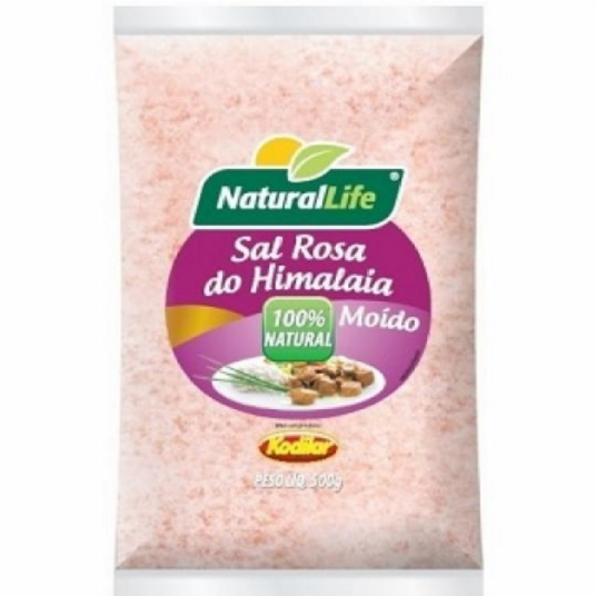 Sal Natural Life 500g Rosa Him.moido