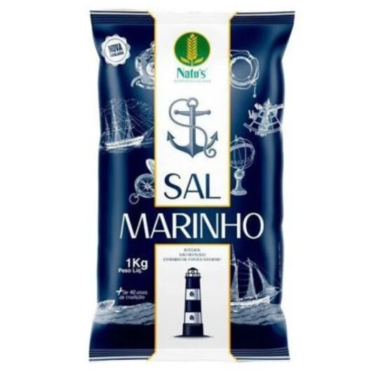 Sal Marinho Natus 1kg