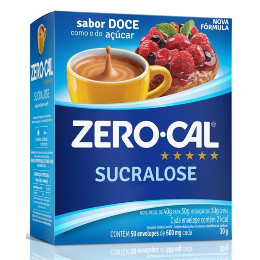 Adocante em Po Zero Cal 30g Sucralose