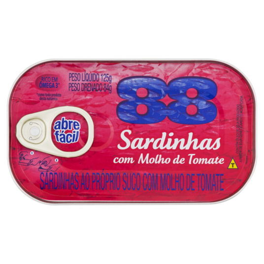 Sardinha 88 125g Tomate