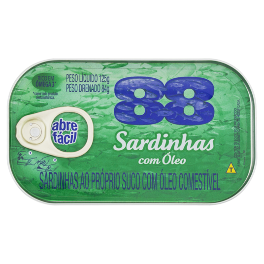 Sardinha 88 125g Oleo