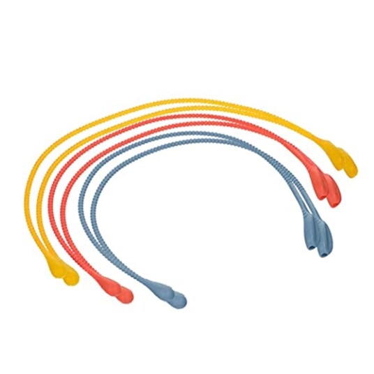 Amarradores de Silicone Oikos Un Azul Lar.ama.