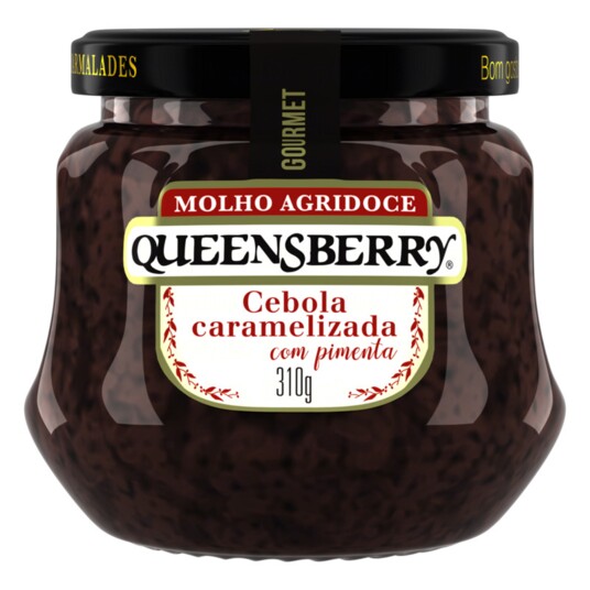 Geleia Gourmet Queensberry 310g Cebola Caram