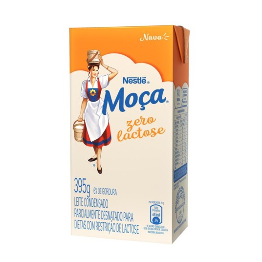 Leite Condensado Moca 395g Semi.zero Lac.
