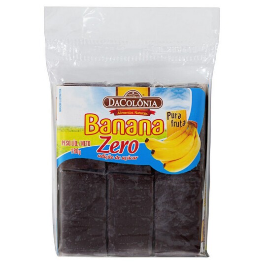 Banana Dacolonia 180g Zero Acucar