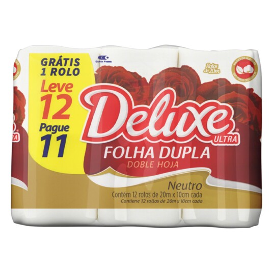 Papel Hig.f.dupla Ultra Deluxe 20m L12pg11