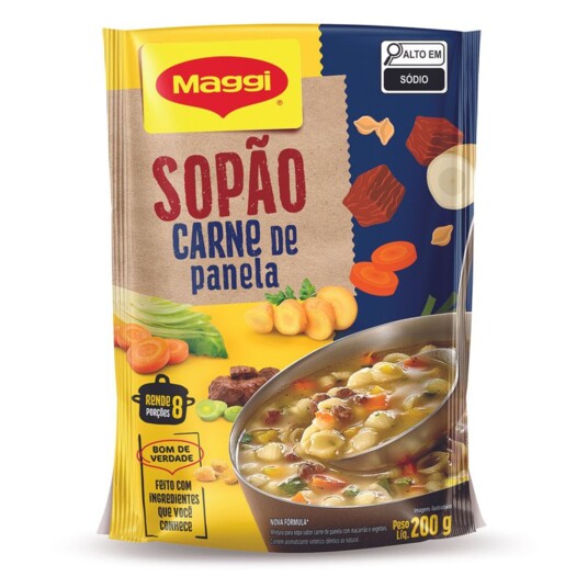 Sopao Maggi 200g Carne de Panela