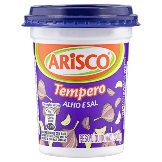 Tempero Arisco 300g Alho/sal