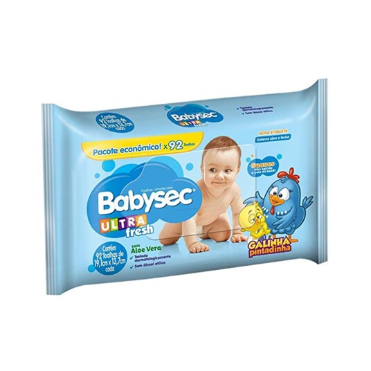 Toalhas Umed.babysec 96un Ultrafresh