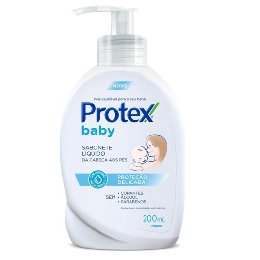 Sabonete Liq.protex Baby 200ml Pr.del.cab.pes