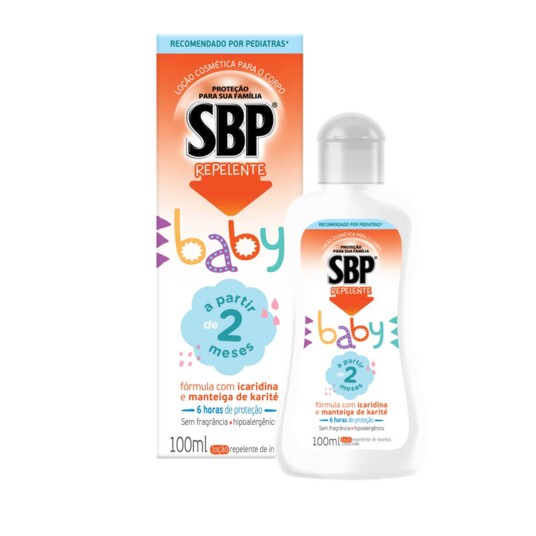 Repelente Sbp 100ml Baby