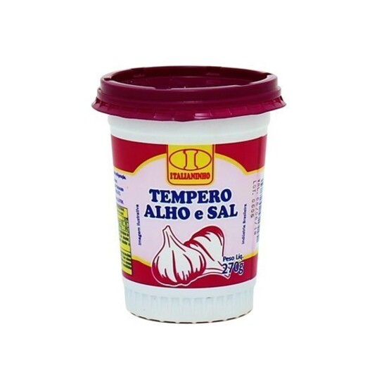 Tempero Italianinho 270g Alho/sal