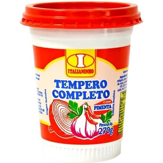 Tempero Italianinho 270g C/pimenta