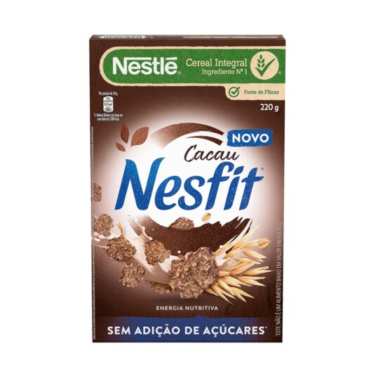 Cereal Int.0 Acucar Nesfit 220g Cacau