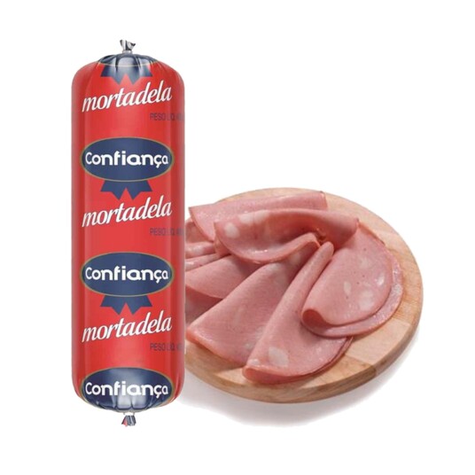 Mortadela Confianca Kg Suina Fatiada é aqui na Barcelos