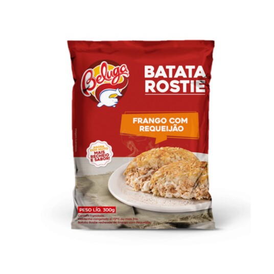 Batata Rostie Beluga 300g Fgo C/requeijao