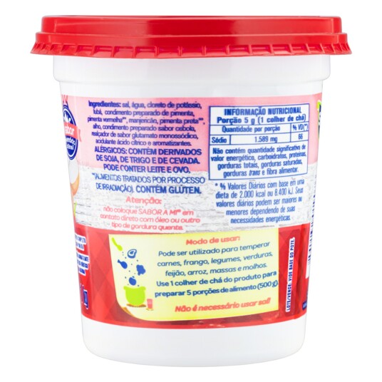 Tempero Sabor Ami 1kg C/pimenta