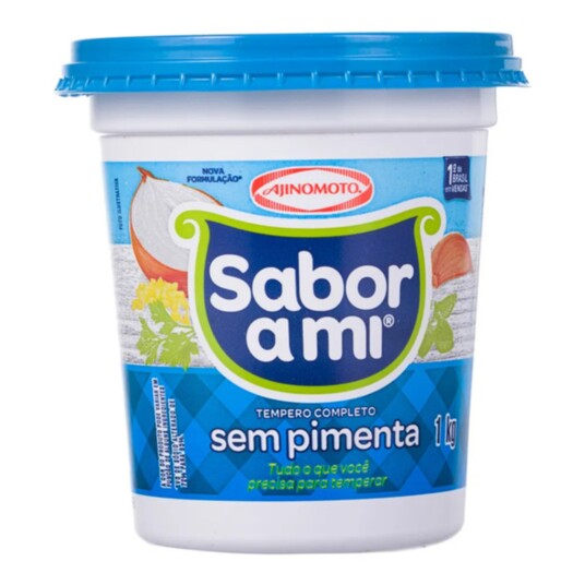 Tempero Sabor Ami 1kg S/pimenta