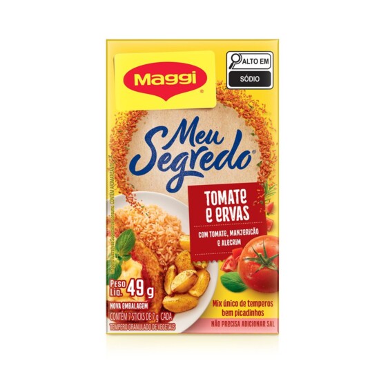 Tempero Meu Segredo Maggi 49g Tomate