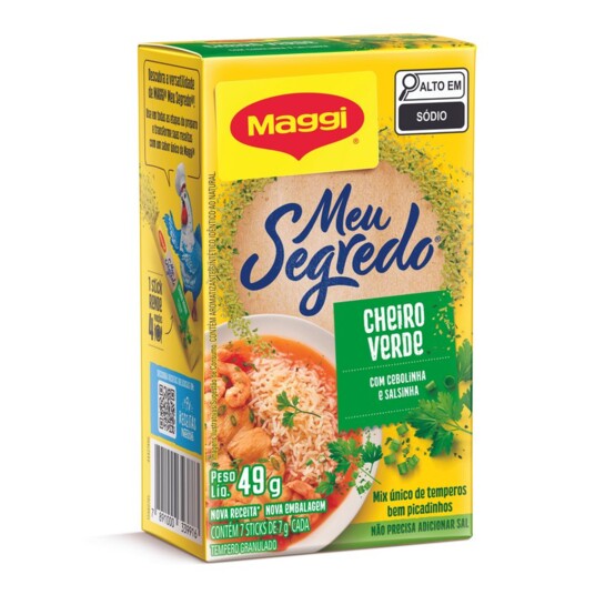 Tempero Meu Segredo Maggi 49g Cheiro Verde