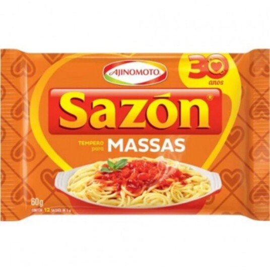 Tempero Sazon 60g Laranja