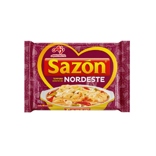 Tempero Sazon 60g Sabor Nordeste