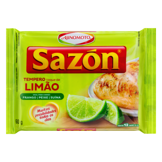 Tempero Sazon 60g Toque de Limao