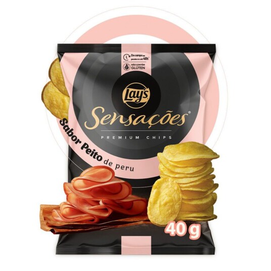 Batata Sensacoes 40g Peito de Peru