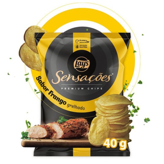 Batata Sensacoes 40g Frango Grelhado