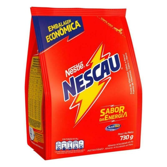 Achocolatado em Po Nescau 730g Active-go