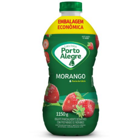 Iogurte Liq.porto Alegre 1150g Morango