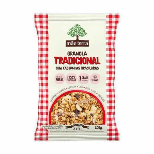 Mix de Cereais Mae Terra 800g Trad.c/castanha