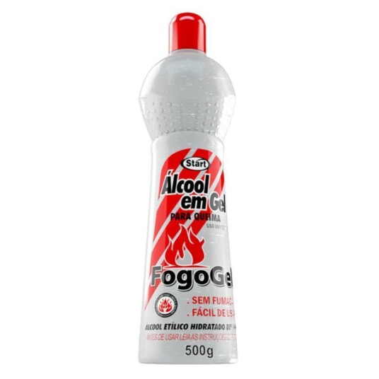 Alcool Gel Start 460ml P/queimar