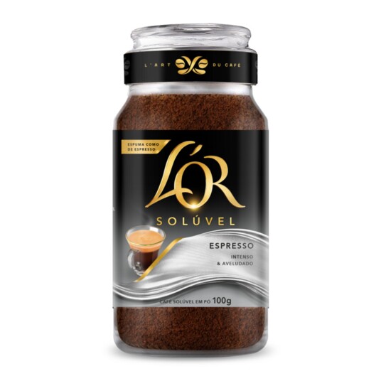 Cafe Soluvel Lor 100g Vidro