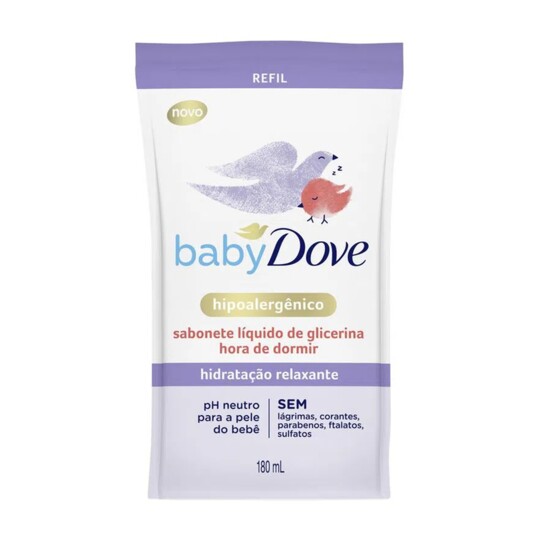 Sabonete Liq.dove Baby 180ml Hora de Dormir