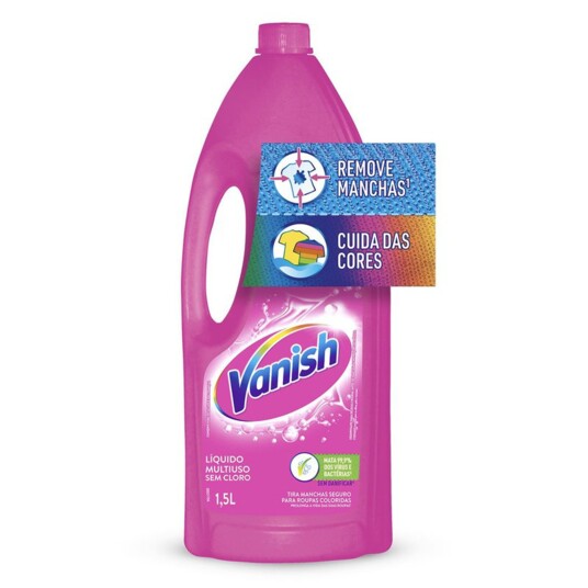 Alvejante Vanish 1,5l Pink