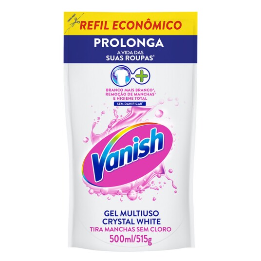 Alvejante Vanish 500ml White Refil