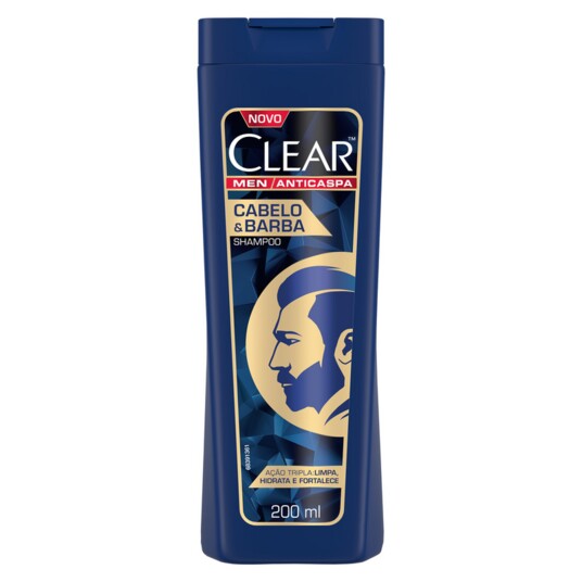 Shampoo Antic.clear 200ml Cabelo Barba