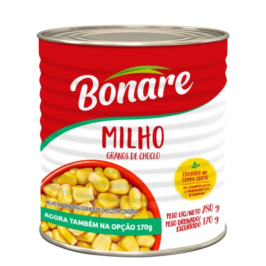 Milho Verde Bonare 170g Lt