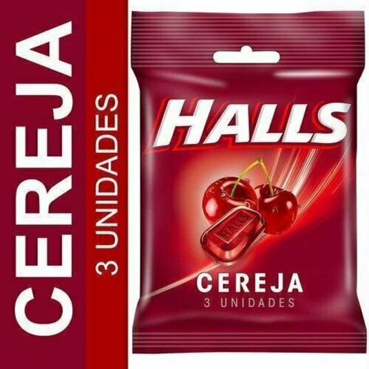 Drops Halls 84g Cereja C/3