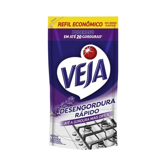 Deseng.refil Veja 400ml Lavanda Sache
