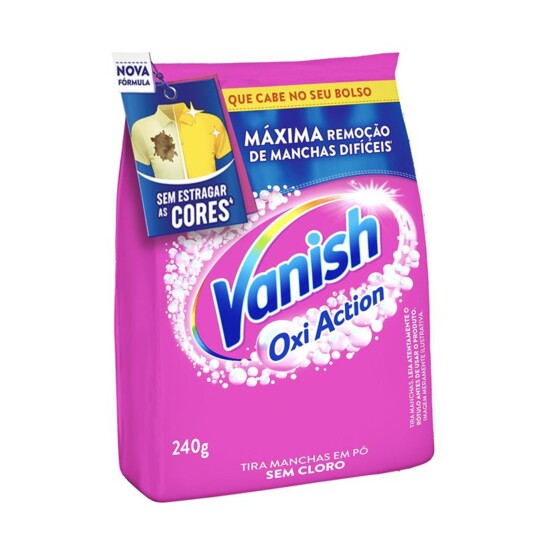 Tira Manchas Vanish Oxi Action 240g Refil Economic